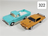 1962 Ford Pickup & 1972 Pontiac GTO Built Cars