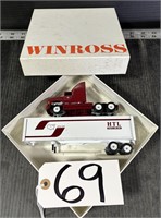 Winross Diecast HTL Truck Line Tractor Trailer