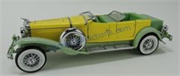 1930 Duesenberg J 1/24 die cast car, Franklin Mint