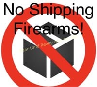 NO SHIPPING ON OUR FIREARMS!