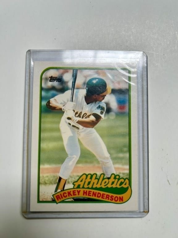 1989 Topps Traded #48T Rickey Henderson