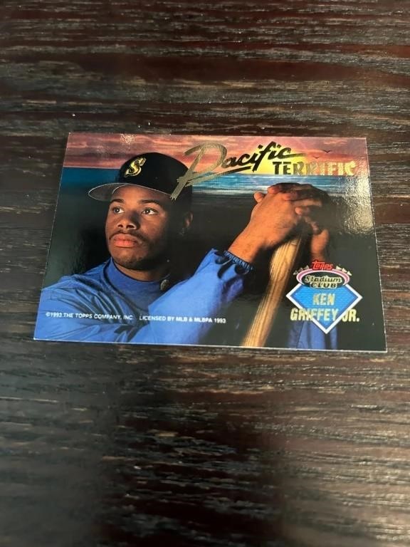 1993 Stadium Club Darryl Strawberry/Ken Griffey Jr