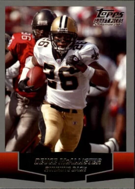 2004 Topps Draft Picks Deuce McAllister