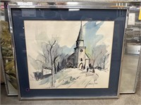 ORIGINAL WATERCOLOR PAINTING SUSAN TOWLE