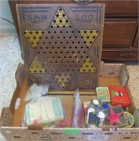 Collection of vintage games including, Chinese