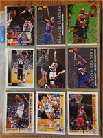 (9) Basketball Cards