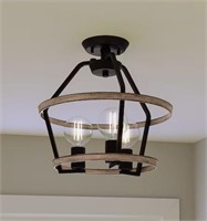 Quoizel Sumpter 3-Light Semi-Flush Mount $120