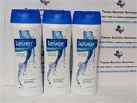 LOT OF 3 LEVER 2000 BODY WASH 11.5OZ