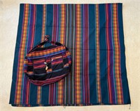 Peruvian Or Mexican Style Vibrant Textile