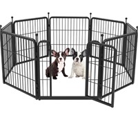 Rollick Dog Playpen for Yard, Camping, Heavy Duty