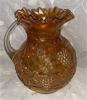 1910-11 Dugan "Floral and Grape" Pattern Pitcher