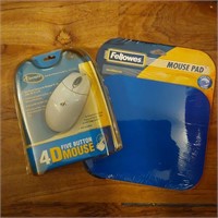 Mouse pad & mouse