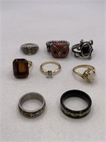 RING LOT OF 8