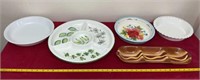 Serving Trays, Pioneer Women Baking Dish, &