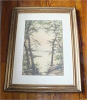 FRAMED AND SIGNED ART PRINT BY JAMAGUIRE