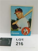 1963 TOPPS JIM FREGOSI BASEBALL CARD