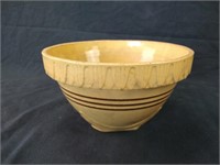 7-5/8" Yellow Ware Pottery Bowl