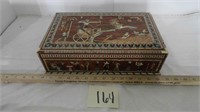 Egyptian Inlaid Wooden Box