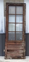 Antique Storm Door 35 x 96 Huge