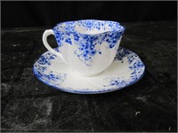 SHELLEY "DAINTY BLUE"  CUP & SAUCER