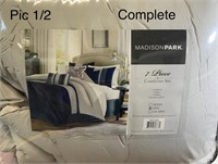 7 pc Comforter Set (King)
