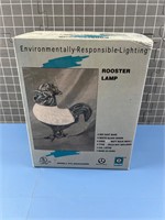 NOS DIE CAST BASE ROOSTER LAMP