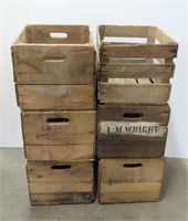 6 Apple Crates