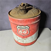 Phillips 66 metal gas can