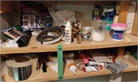 Misc Lot incl. Door Knobs, Reading Light,