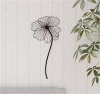 27” H Metal Flower Wall Art by Lavish Home