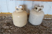 Pair Of 20lb Propane Tanks