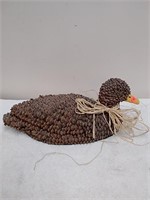 Decorative pine cone duck