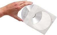 Verbatim CD/DVD Paper Sleeves-with Clear Window