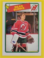 Sean Burke 1988-89 O-Pee-Chee Rookie Card
