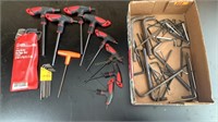 Lot of Hex Key Wrenches