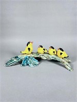 Stangl Pottery Goldfinch Family Birds