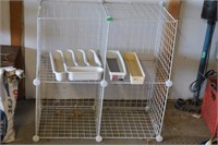 wire shelves and organizers