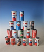 Vintage Cola Cans