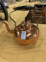Copper tea kettle Cohassat Colonials