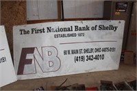 Lot 2 Signs First National Bank Shelby