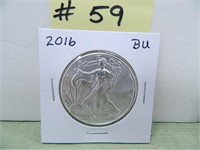 2016 American Silver Eagle BU