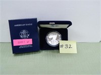 2001w American Eagle Silver Proof