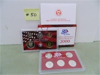 2000 U S Mint Silver Proof Set (10pc)