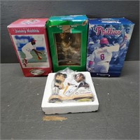 Phillies Baseball Bobble Head Figures