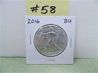 2016 American Silver Eagle BU