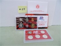 2003 U S Mint Silver Proof Set (10pc) with