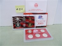 2003 U S Mint Silver Proof Set (10pc) with