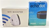 Amazon Echo Dot & Wi-Fi Signal Booster