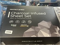 Protect-A-Bed Charcoal Infused Sheet Set in King
