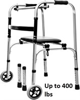 Folding Walker with Wheels,Lightweight Folding Rol